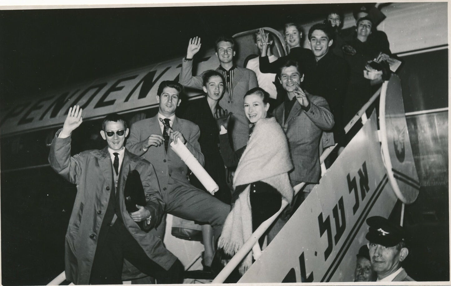 danse Claire Sombert G. Ohn Babilée Sanders Bogval photo argentique époque