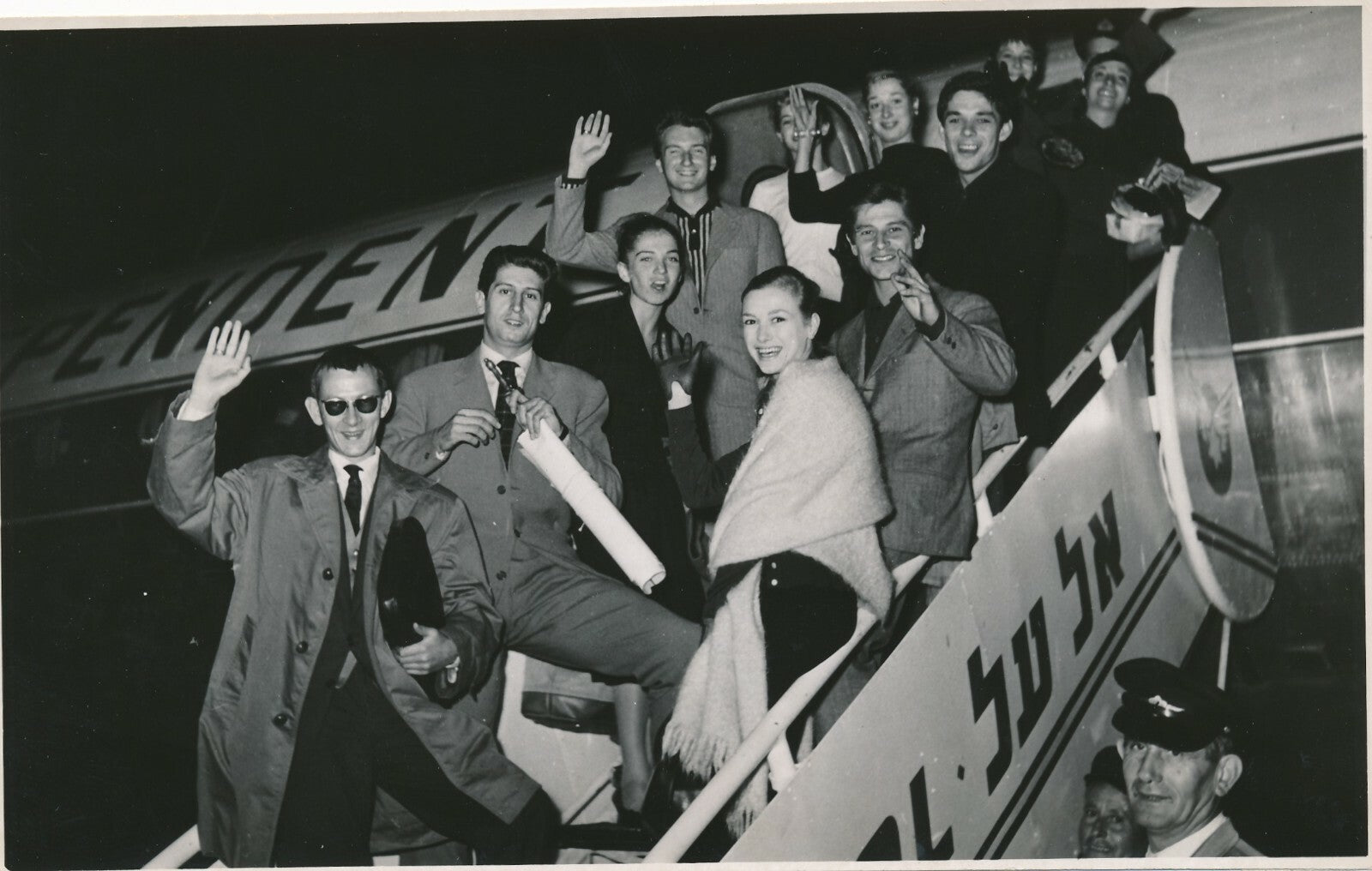 danse Claire Sombert G. Ohn Babilée Sanders Bogval photo argentique époque