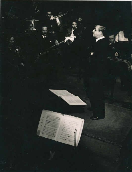 Désiré-Émile INGHELBRECHT chef orchestre par François KOLLAR photo photographie