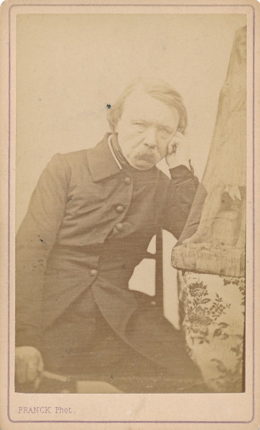 David D ANGERS photo photographie albumine carte visite