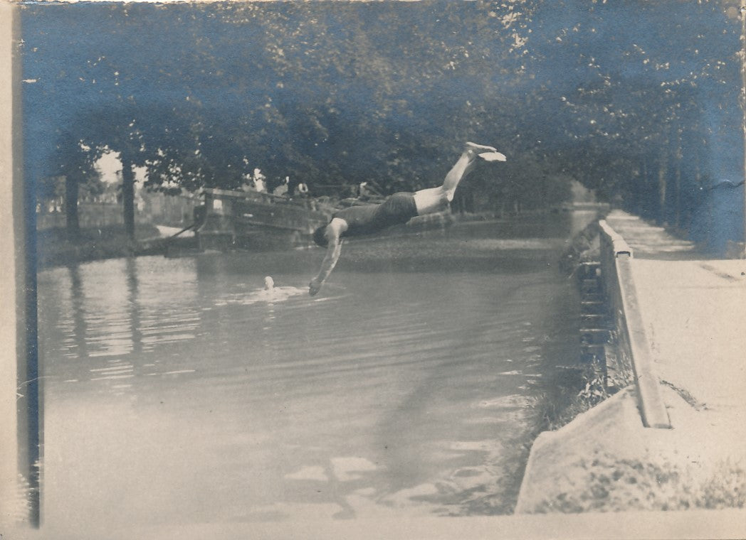 Plongeon 3 snapshots saut jump photo amateur photographie famille