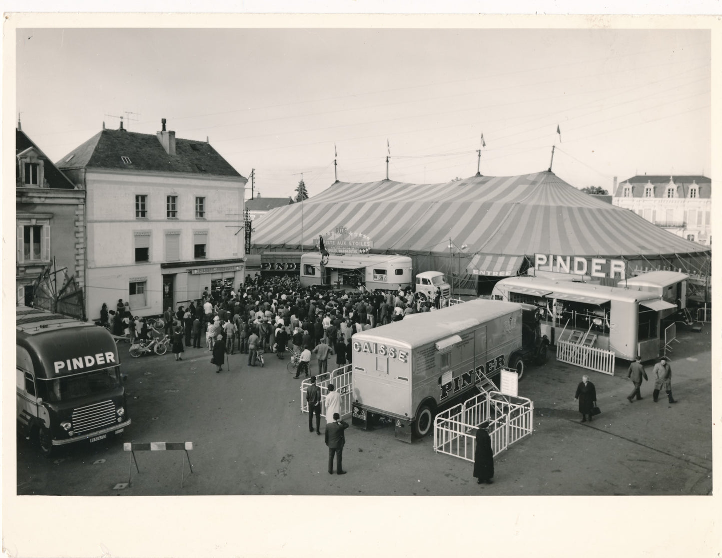 Cirque Pinder 4 photo photographies époque années 1960