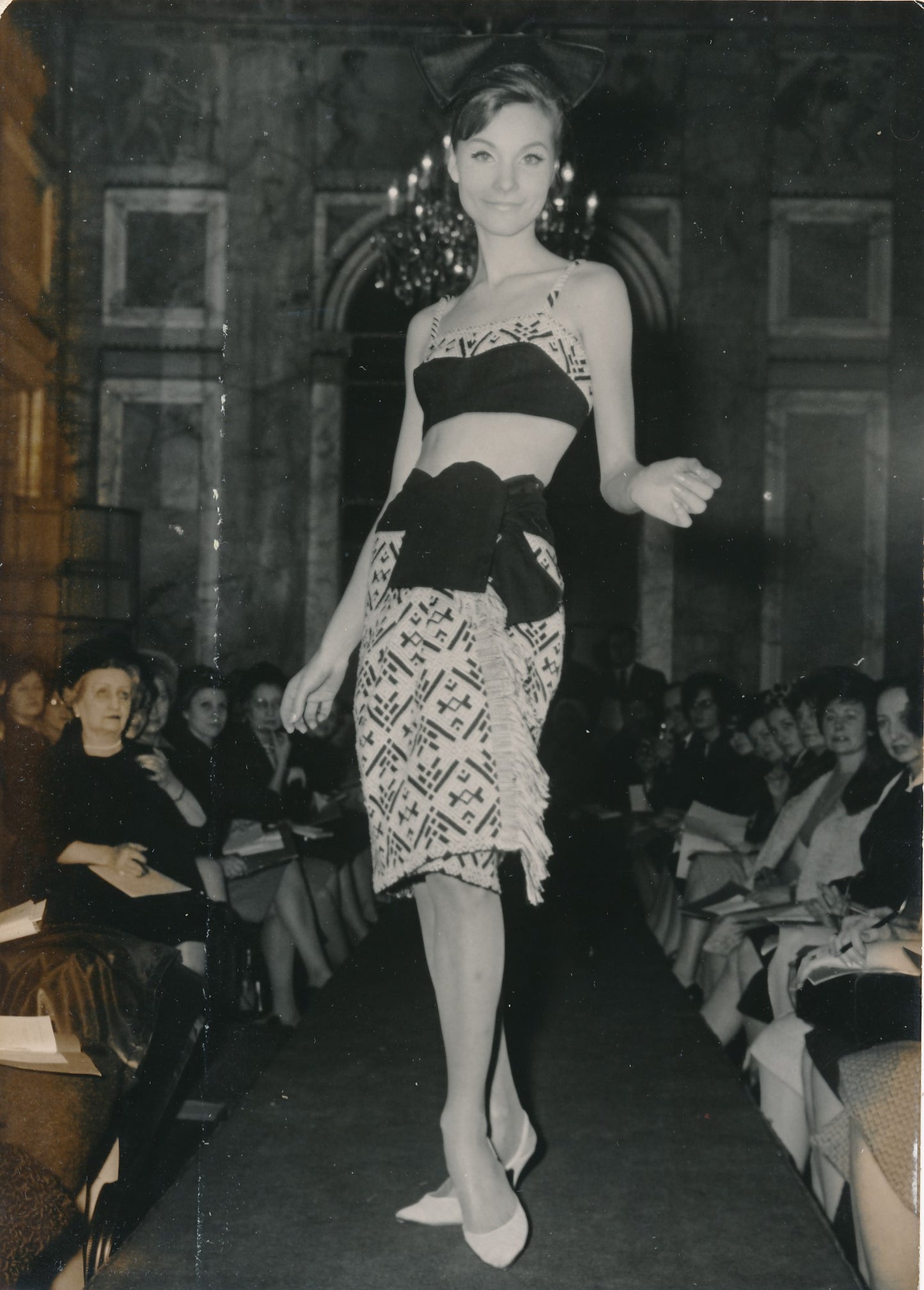 Chiyo Tanaka couturière japonaise mode Japon Paris 1963 2 photo photographie