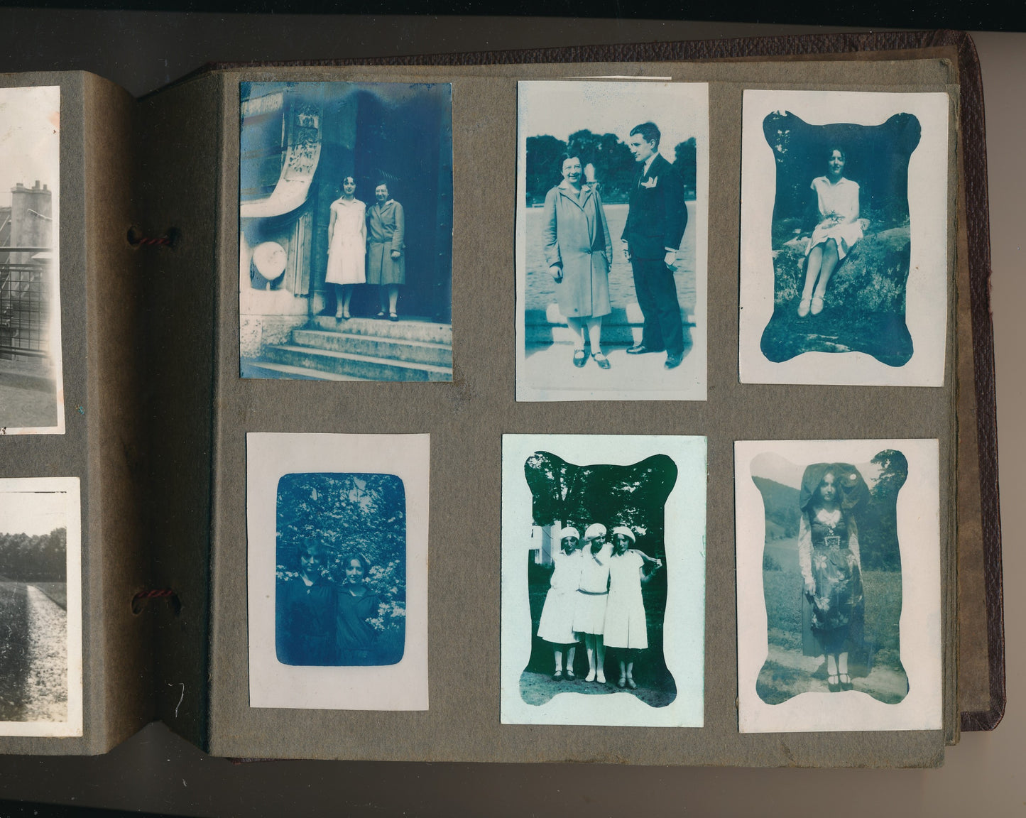 Bel album photo une jeune fille vers 1920 plus de 150 photographies "entre filles"