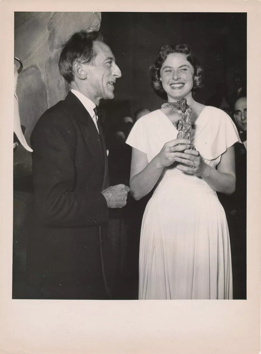 photographie argentique d'époque 1948 Louvre