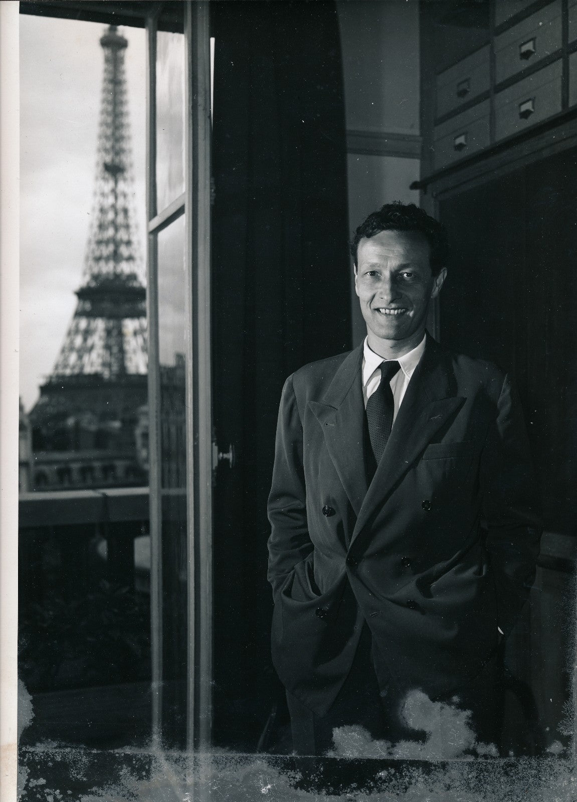 photo  acteur tirage argentique vintage Marcel