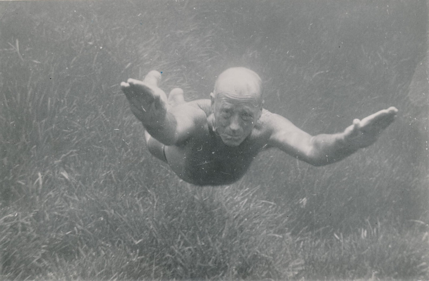 Le nageur photo photographie époque Gradeau Ondiphot argentique époque