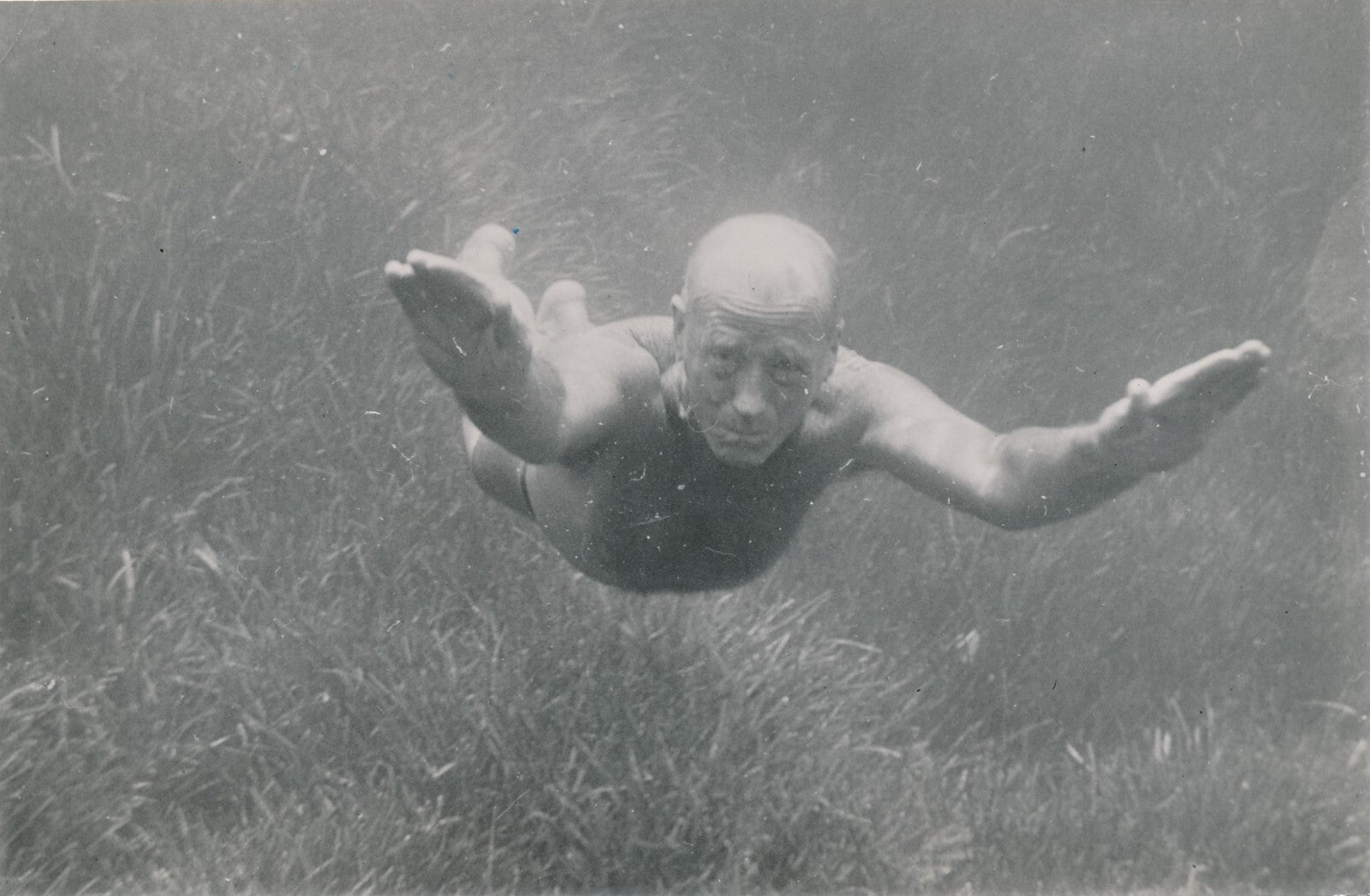 Le nageur photo photographie époque Gradeau Ondiphot argentique époque