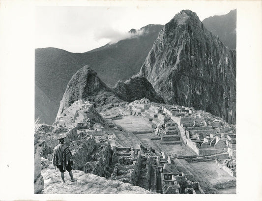 Machu Picchu 4  photographies cité inca, Pérou, Andes photo photographie 1957