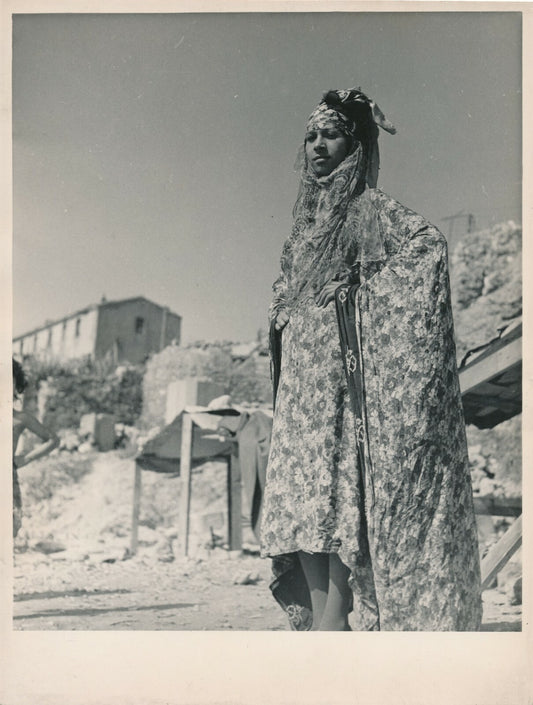 Marcel de RENZIS portrait femme Algérie photo photographie vintage v. 1950