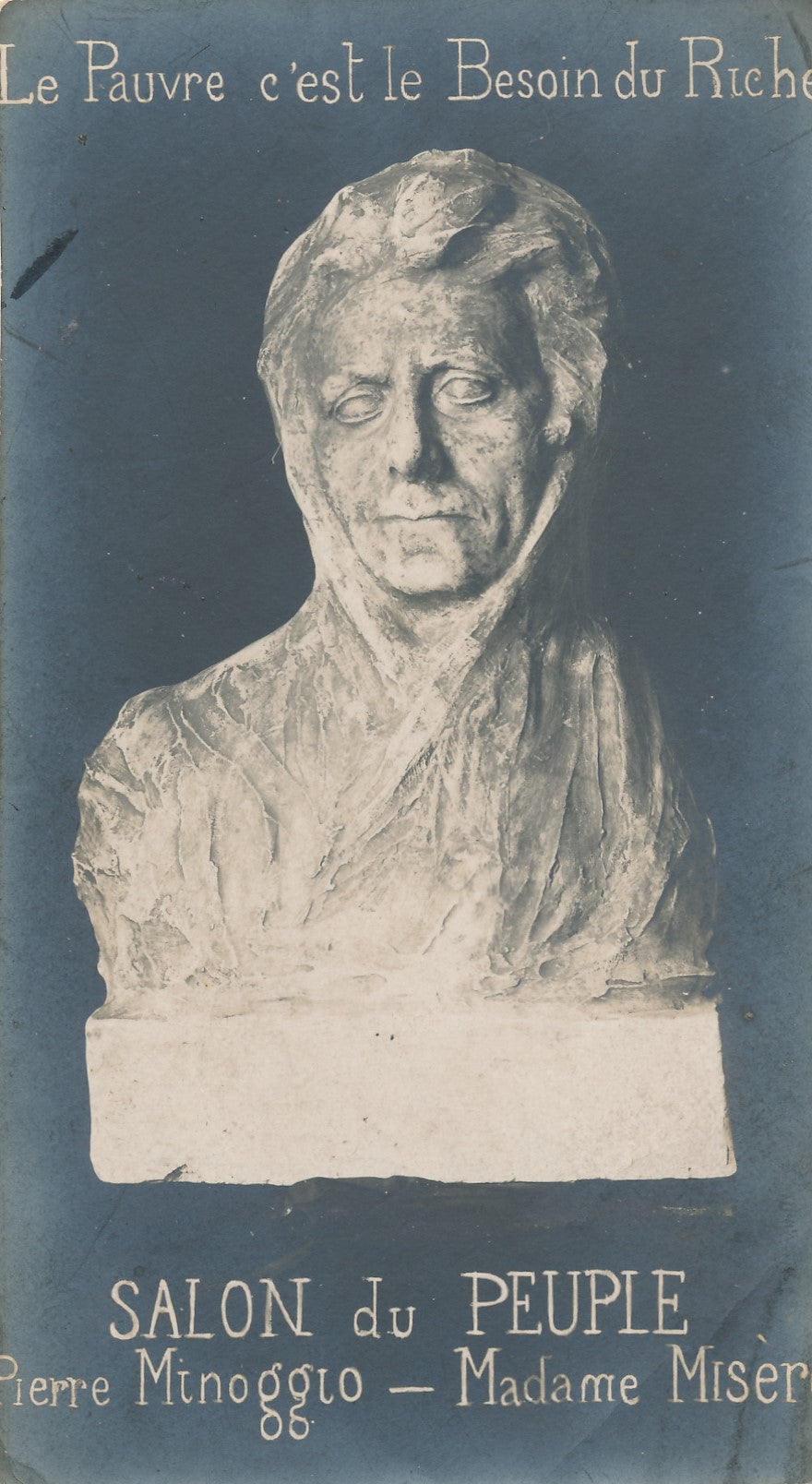 Pierre Minoggio expose au Salon du Peuple 1911 photo photographie époque