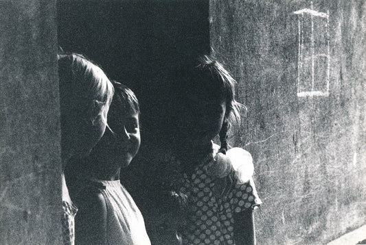 trois jeunes filles en contre jour photo photographie Alain Wienc