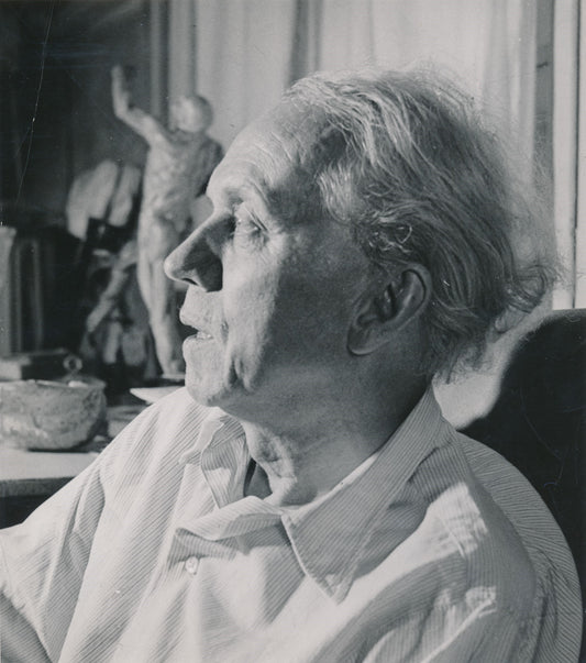 Raoul Dufy peintre photo photographie époque breau portrait de profil