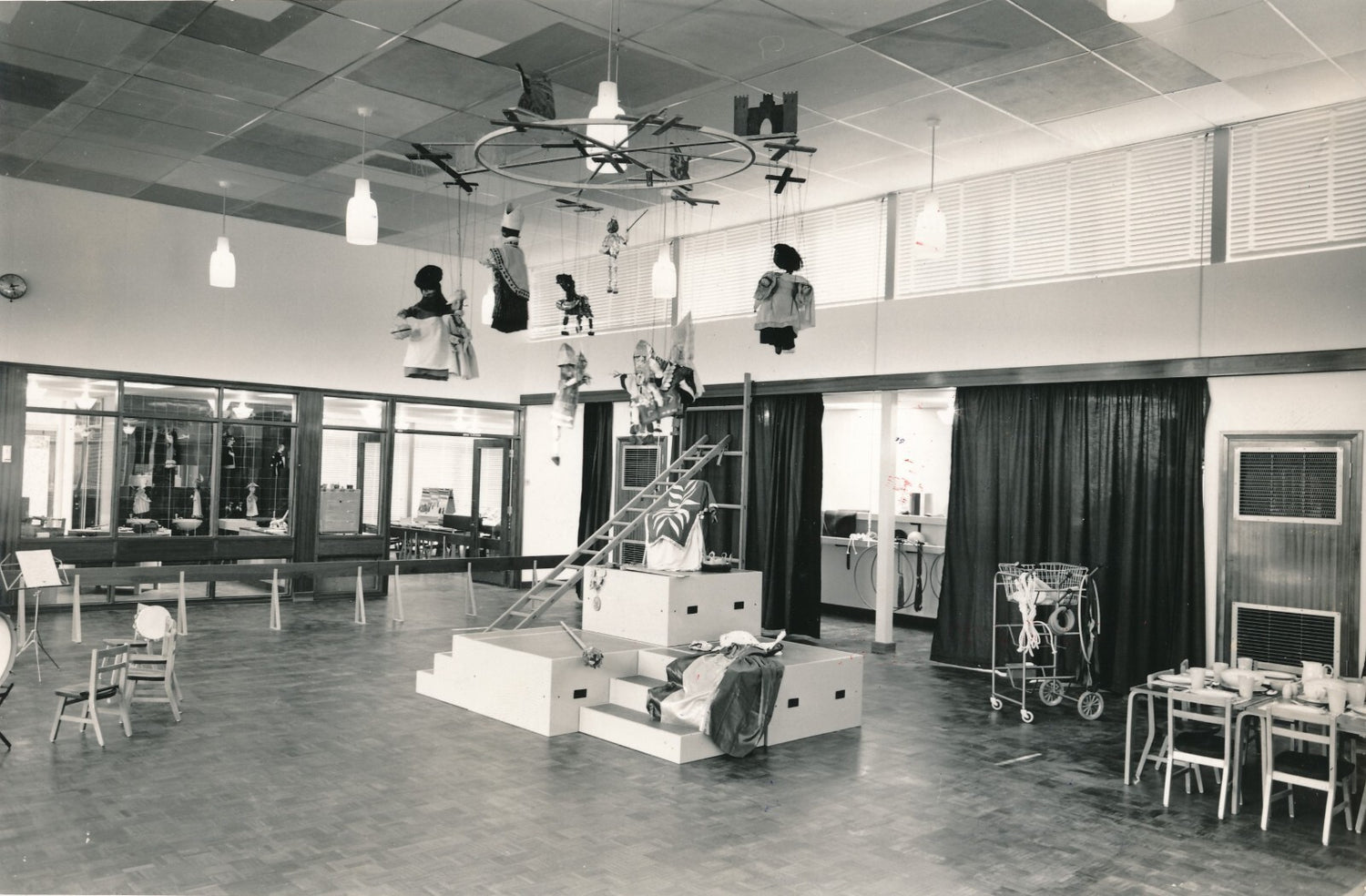 Milan design intérieur école anglaise Scuola Inglese photo photographie époque