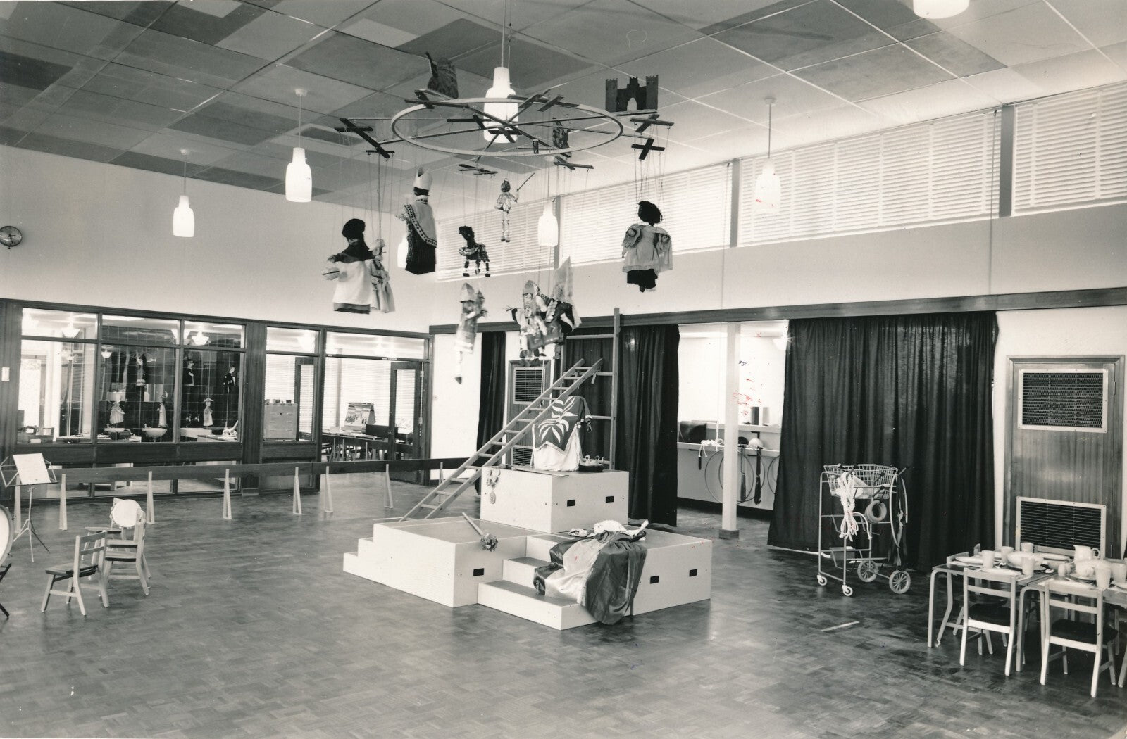 Milan design intérieur école anglaise Scuola Inglese photo photographie époque