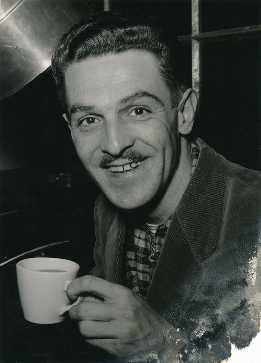 Wim IBO érivain néerlandais cabaret photo photographie Bert Buurman vintage