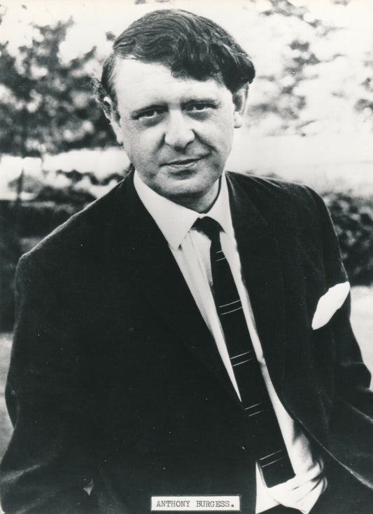 Anthony BURGESS, écrivain photo photographie tirage argentique (contretype) 