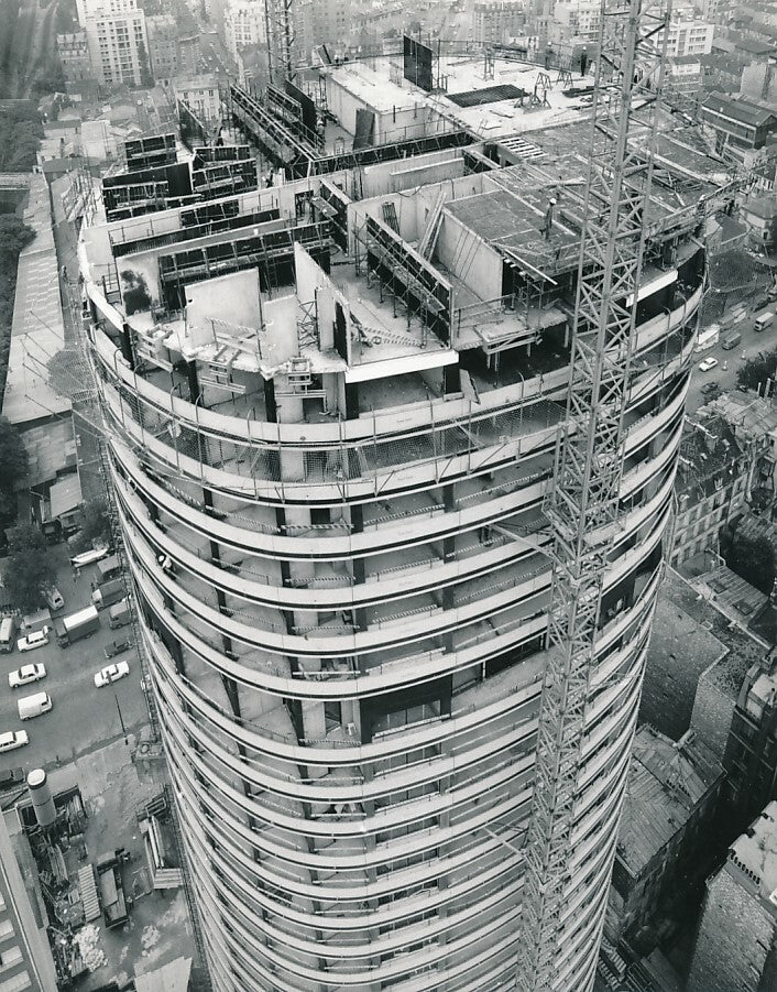 Tour Super Italie 5 photo photographie Paris 13e architecture gratte ciel époque