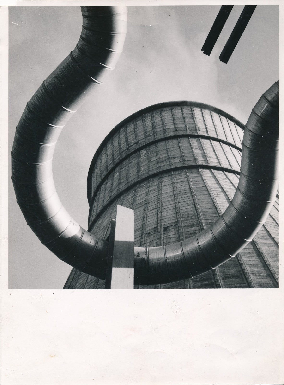 photo Architecture Paul Walet Volumes industrie tirage argentique époque v. 1960