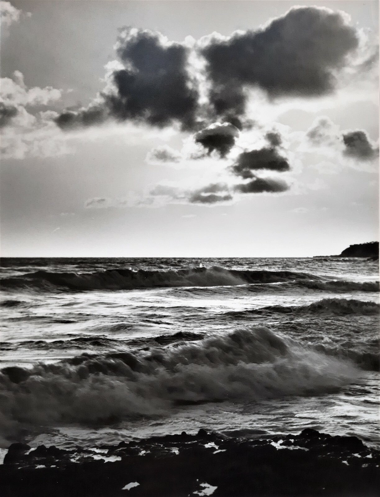 Étude Étude de mer et de nuage photo photographie anonyme belle dimension