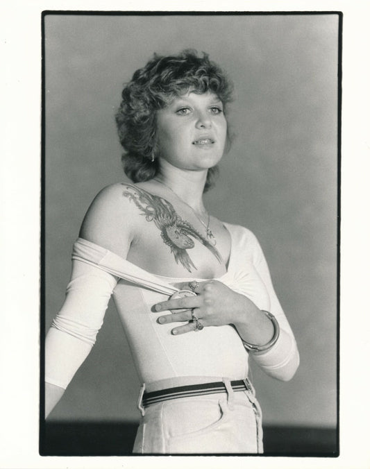 tatouage femme David H. WELLS concours tatoo photo photographie 1981