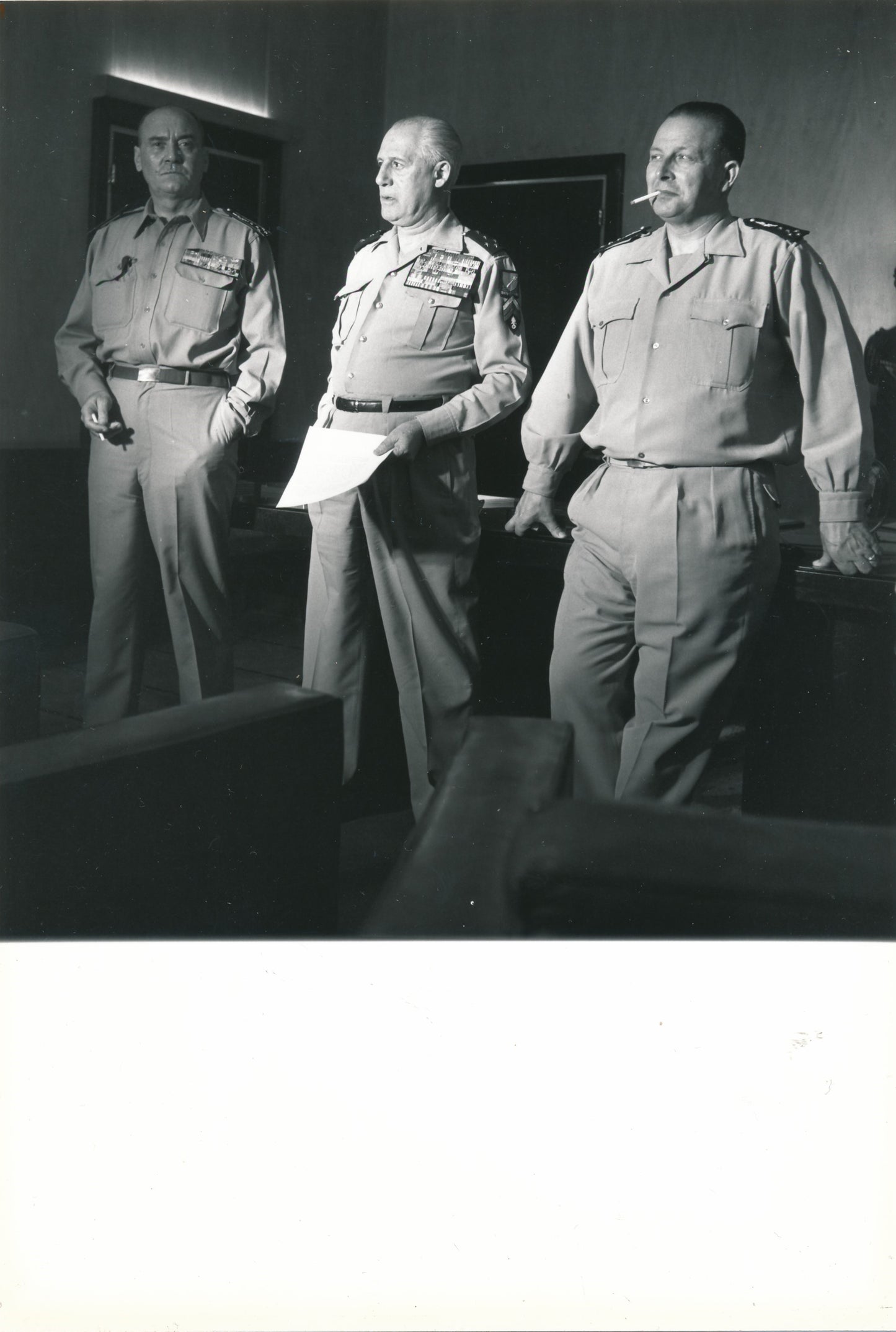 Algérie française généraux Jouhaud Salan Challe photo photographie postérieure