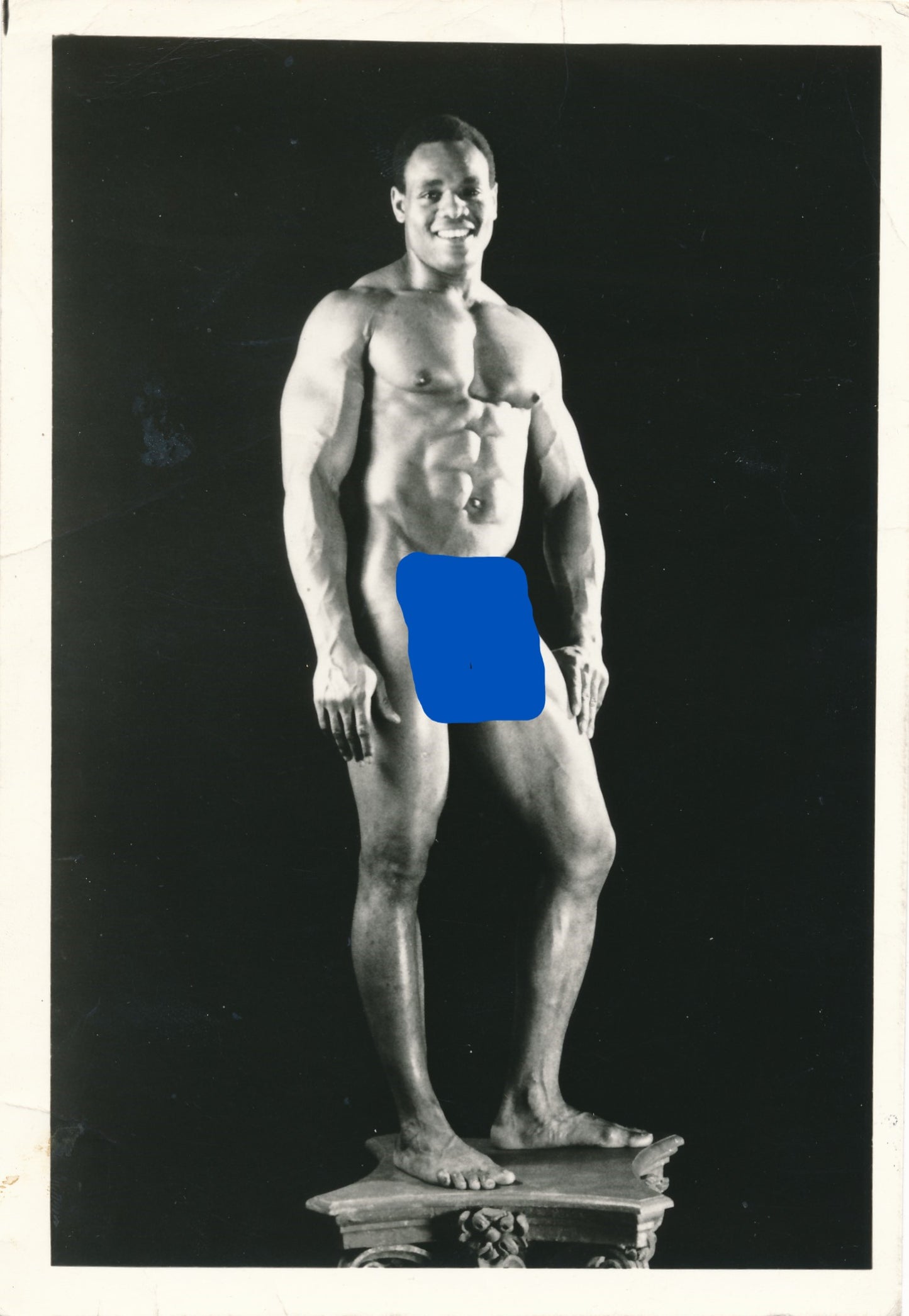 Homme musclé photo photographie époque 1975 gay interest