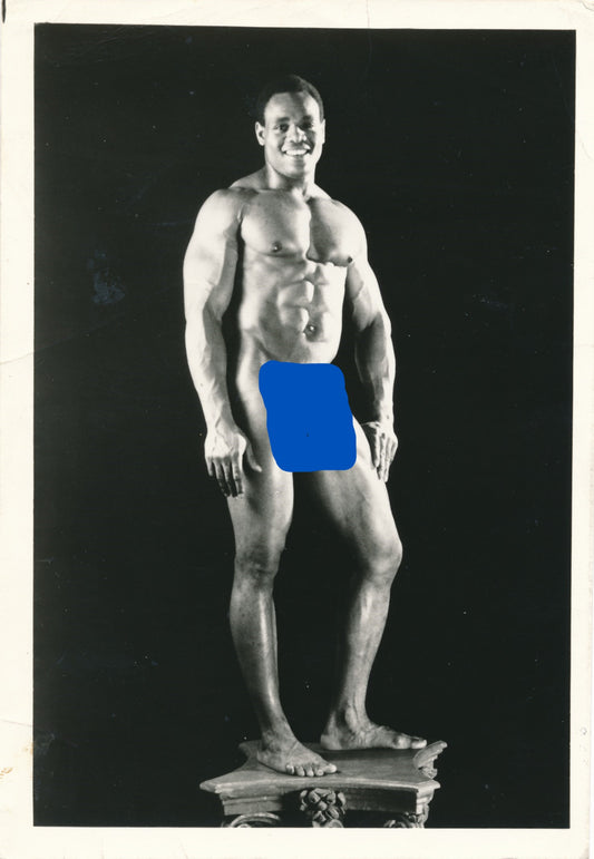 Homme musclé photo photographie époque 1975 gay interest