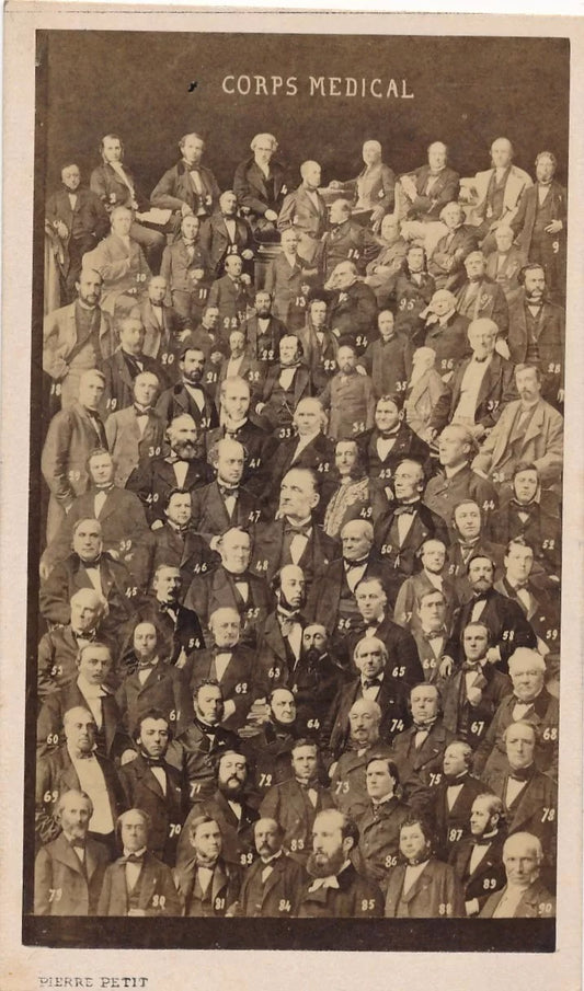 photographie albumine CDV sciences