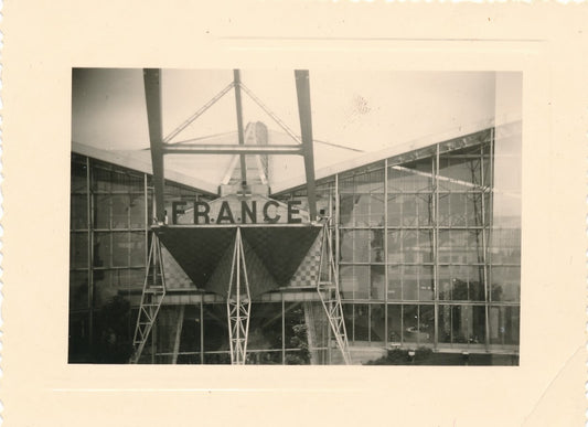 Pavillon France Exposition universelle Bruxelles 1958 Prouvé architecture