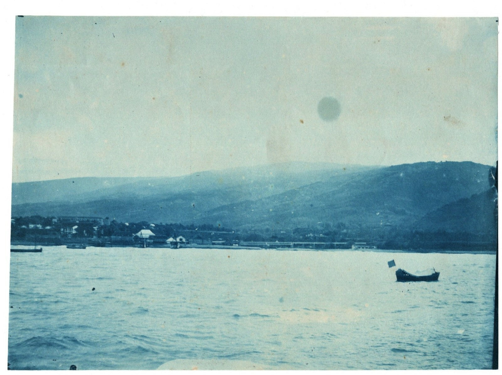 Paysage Afrique Asie Paysage côtier cyanotype années 1920 nature photo