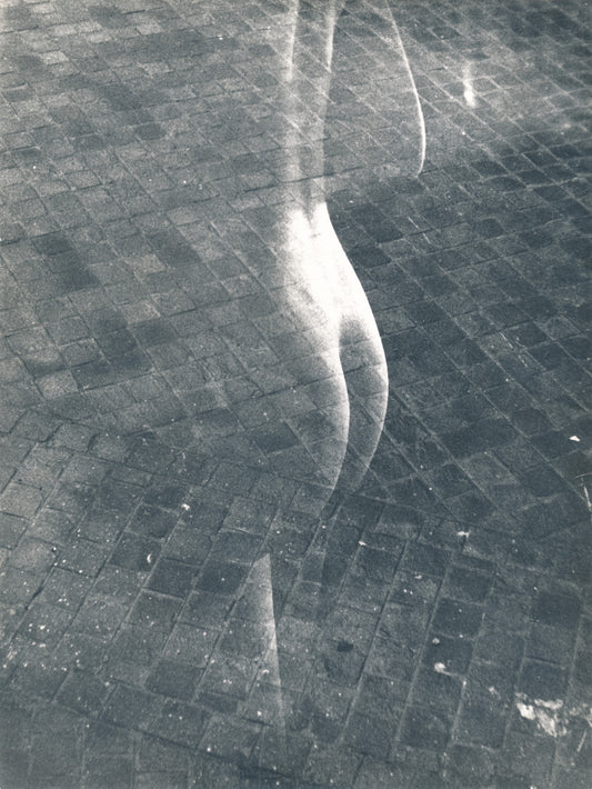 Photomontage : nu aux pavés photo photographie