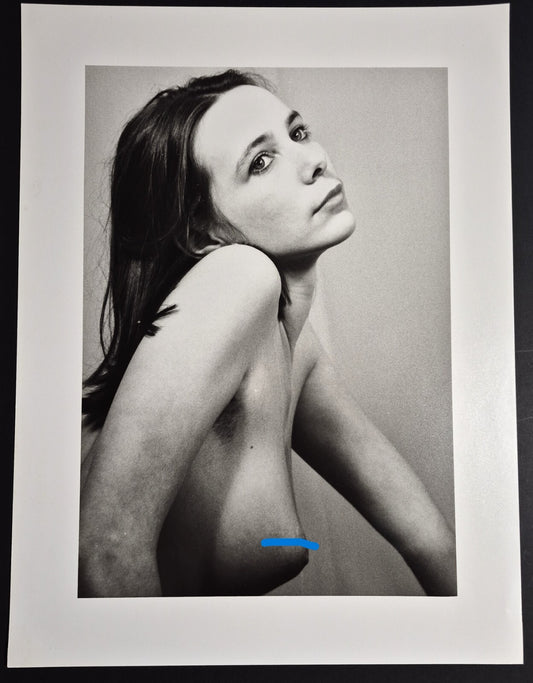 femme 2 études de nu visage ombre lumière photo photographie v. 2000